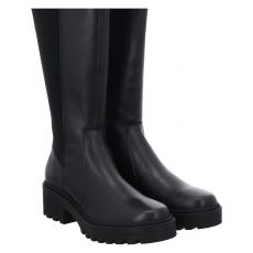 Sara Black Strech-schaft  Stiefel in schwarz für Damen