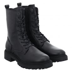 Schnürstiefel in schwarz für Damen
