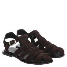 Fisher Sandal  Flache Sandalen in braun für Damen