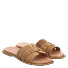 Pantoletten in braun für Damen