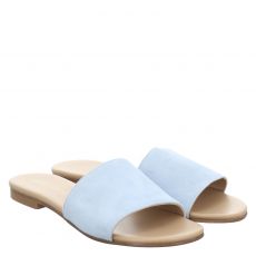 Pantoletten in blau für Damen
