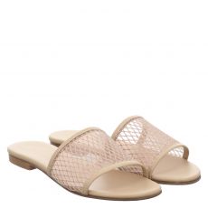Pantoletten in beige für Damen